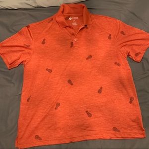 Orange Collar Shirt